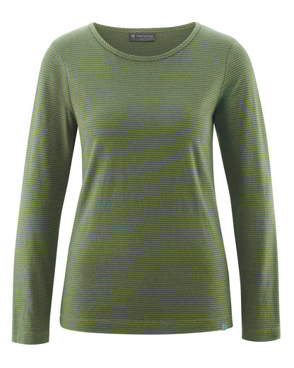 Nachhaltiges Langarmshirt aus Hanf und Bio-Baumwolle