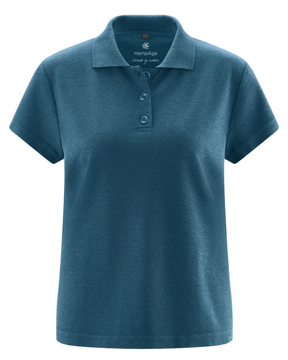 Nachhaltiges Polo-Shirt aus Hanf und Bio-Baumwolle – Fairtrade, OEKO-TEX zertifiziert