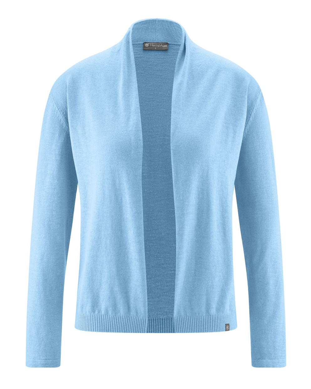 Nachhaltige Strickjacke Cardigan aus Hanf und Bio-Baumwolle – Fairtrade, OEKO-TEX zertifiziert