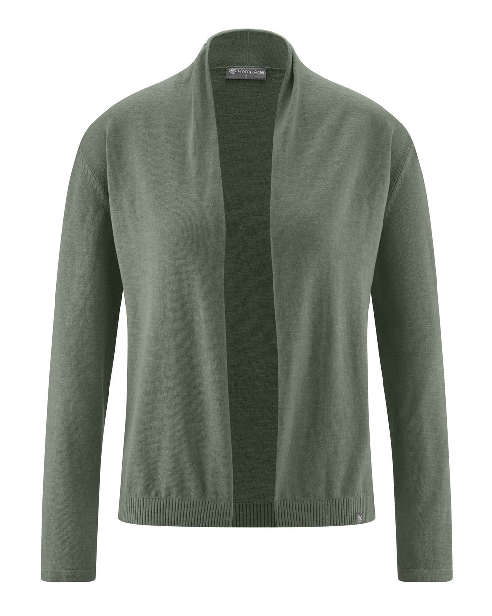 Nachhaltige Strickjacke Cardigan aus Hanf und Bio-Baumwolle – Fairtrade, OEKO-TEX zertifiziert