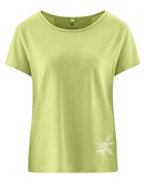 Nachhaltiges T-Shirt aus Hanf und Bio-Baumwolle – Fairtrade, OEKO-TEX zertifiziert