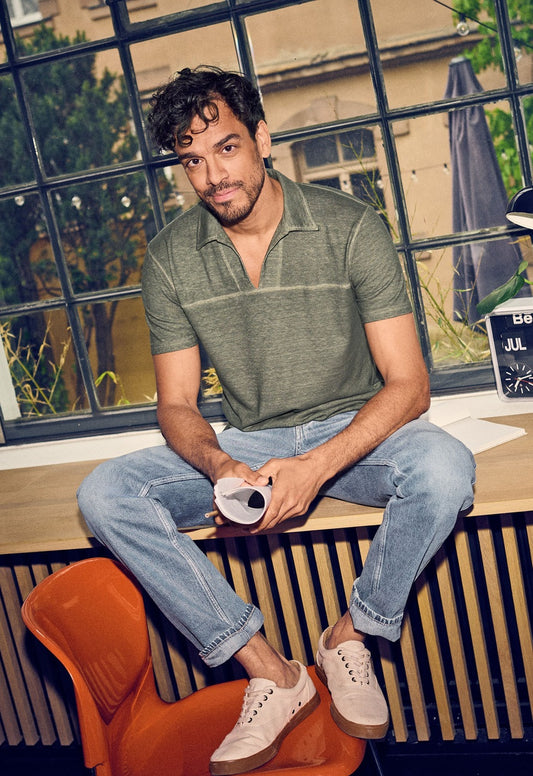 Nachhaltiges T-Shirt aus Hanf und Bio-Baumwolle – Fairtrade, OEKO-TEX zertifiziert