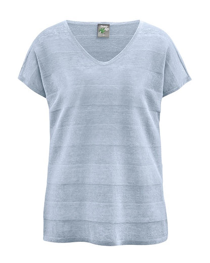 100% PURE Leichtes Hanf T-Shirt | Women Casual Fit | LZ371