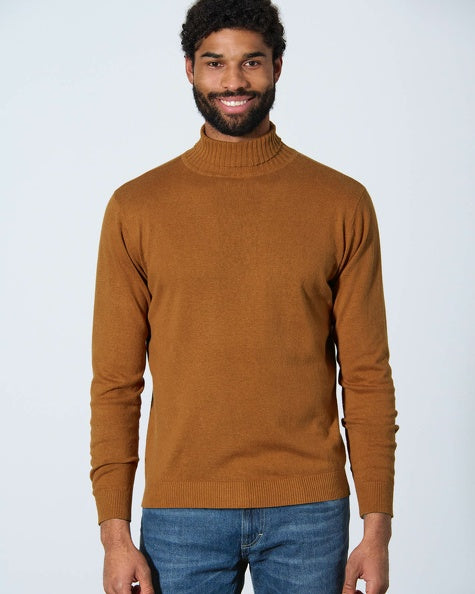 Fine hemp turtleneck sweater | Men Normal Fit | LZ398