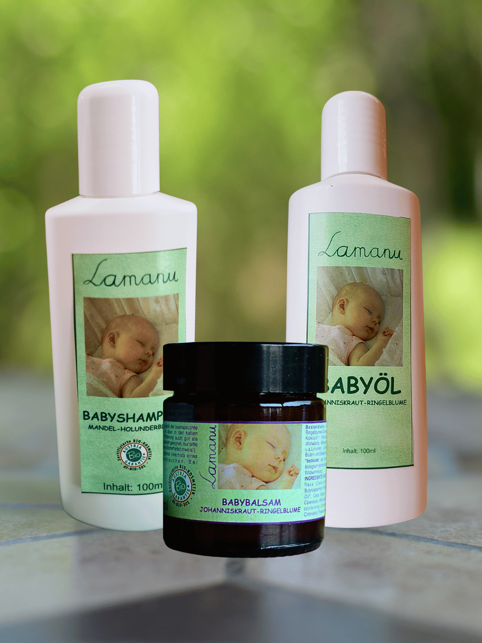 Premium Naturkosmetik Bio-Kosmetik Spezialität Besonderheit Baby Pflegeset