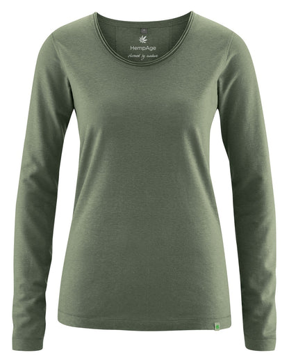 Nachhaltiges Langarmshirt aus Hanf und Bio-Baumwolle