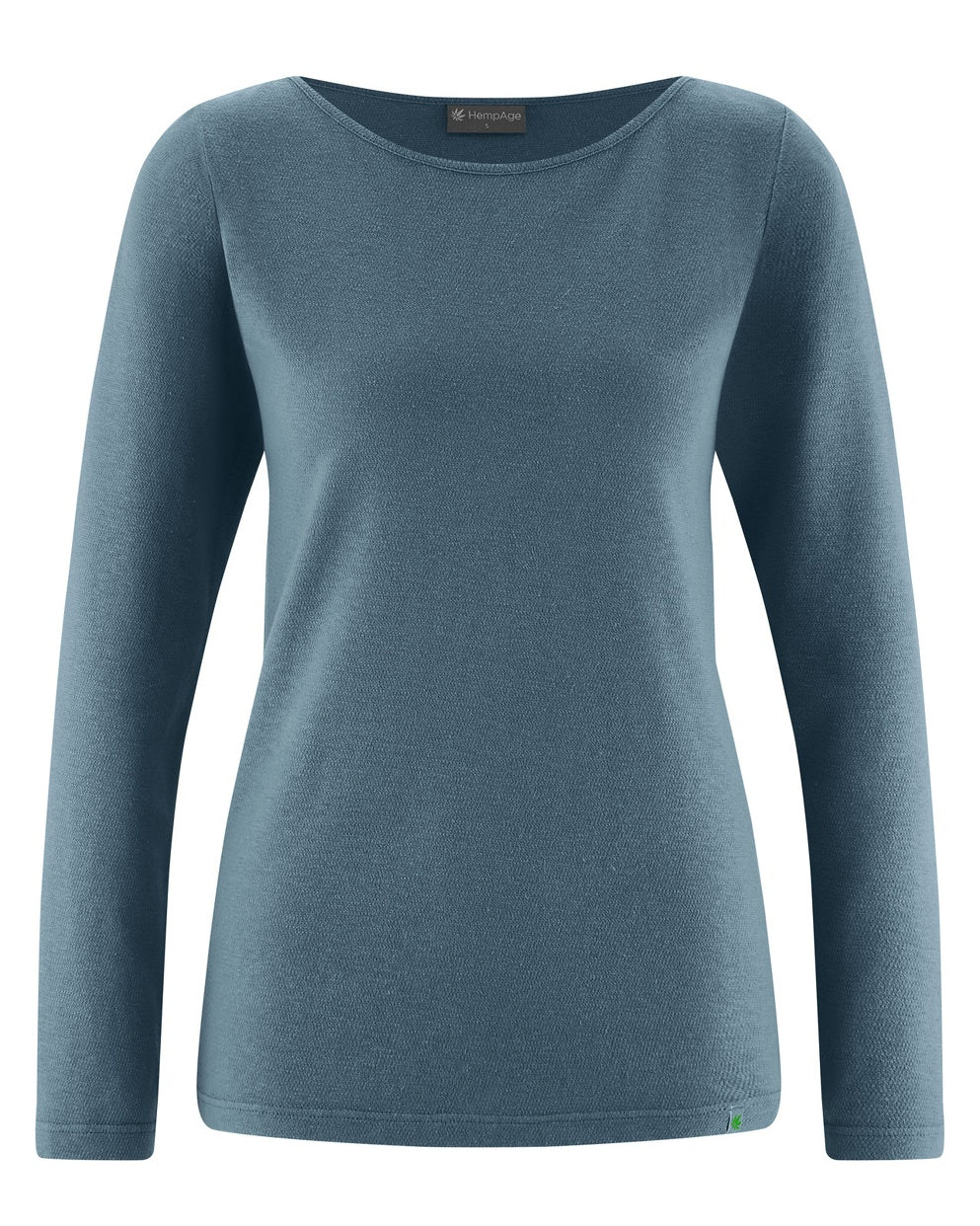 Nachhaltiges Langarmshirt aus Hanf und Bio-Baumwolle