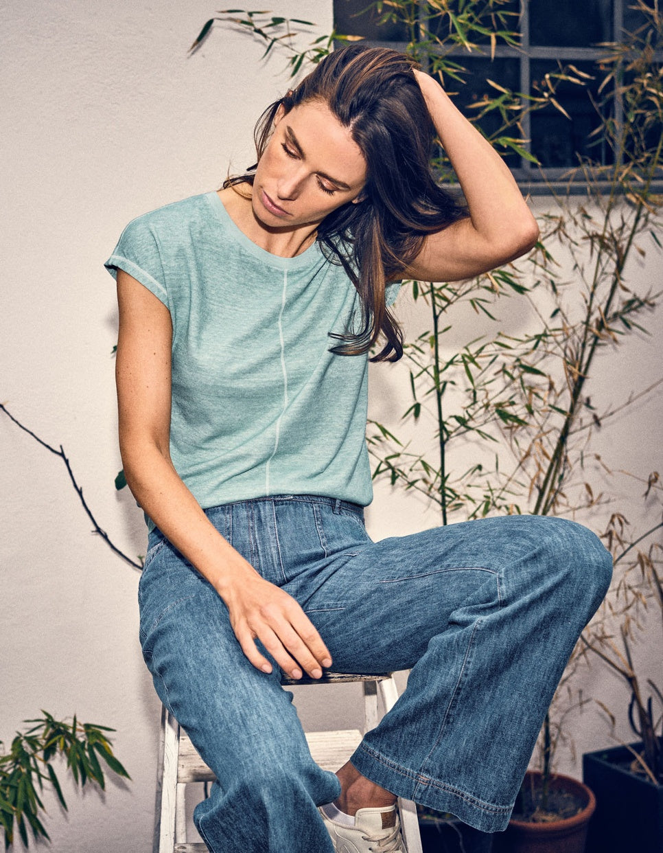 Nachhaltiges T-Shirt aus Hanf und Bio-Baumwolle – Fairtrade, OEKO-TEX zertifiziert