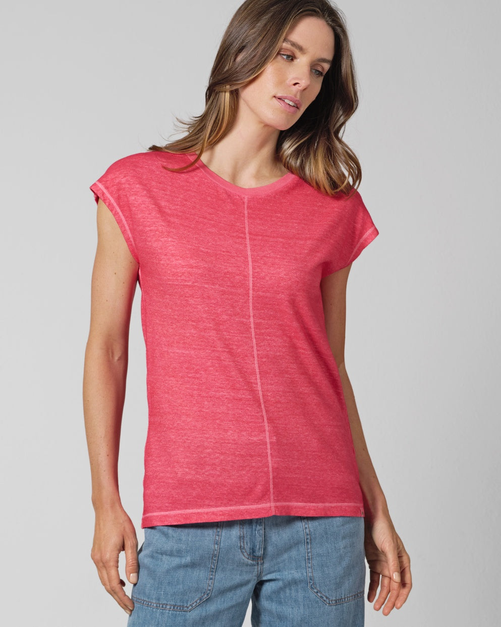 Nachhaltiges T-Shirt aus Hanf und Bio-Baumwolle – Fairtrade, OEKO-TEX zertifiziert