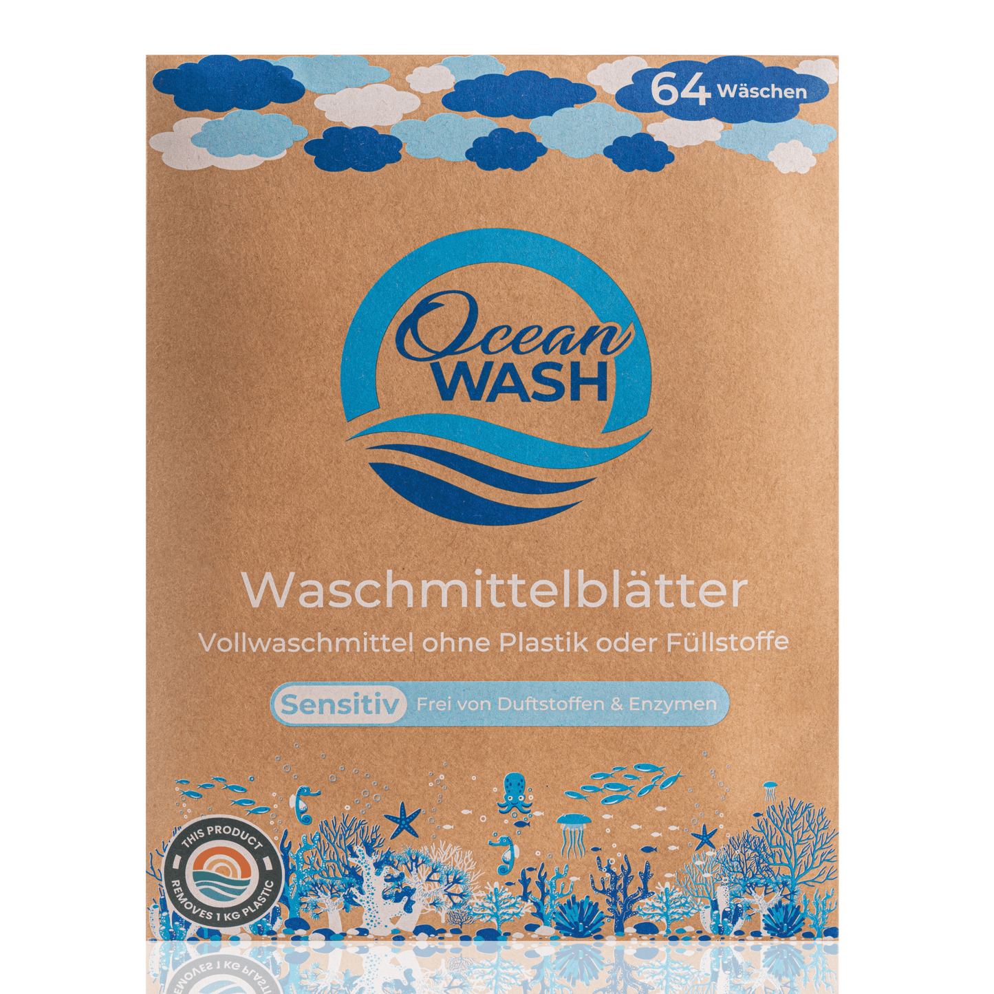 OceanWash Waschmittelblätter | Sensitiv 🤍