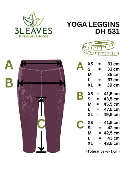 Hanf Yoga Leggins | Women | DH531