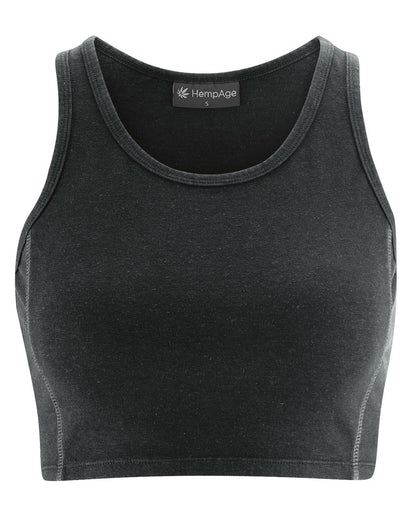 Top de Yoga Básico de Cáñamo | Mujeres Slim Fit | DH274