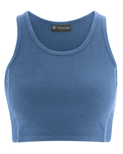 Top de Yoga Básico de Cáñamo | Mujeres Slim Fit | DH274