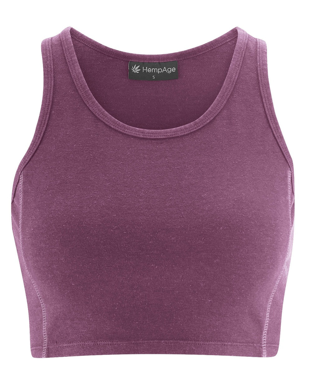 Top de Yoga Básico de Cáñamo | Mujeres Slim Fit | DH274