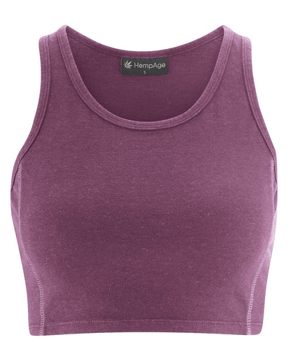 Hemp basic yoga top | Women Slim Fit | DH274 