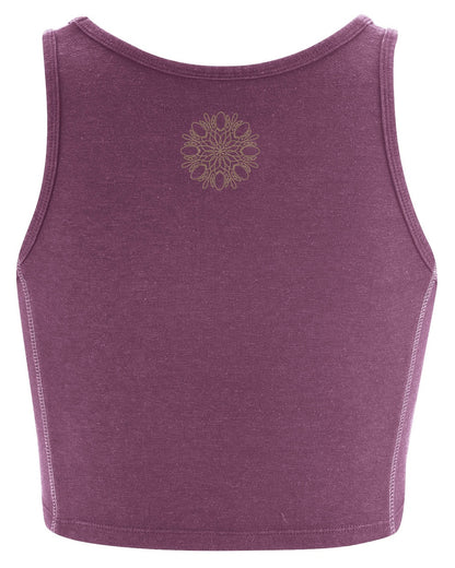 Top de Yoga Básico de Cáñamo | Mujeres Slim Fit | DH274