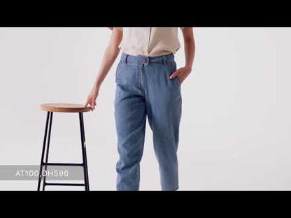 Jeans baggy en chanvre | Coupe décontractée pour femmes | DH596